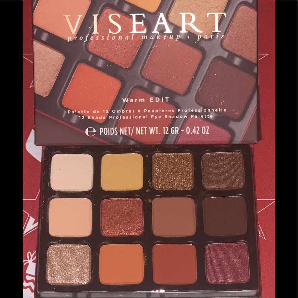New Viseart Warm Edit Palette
